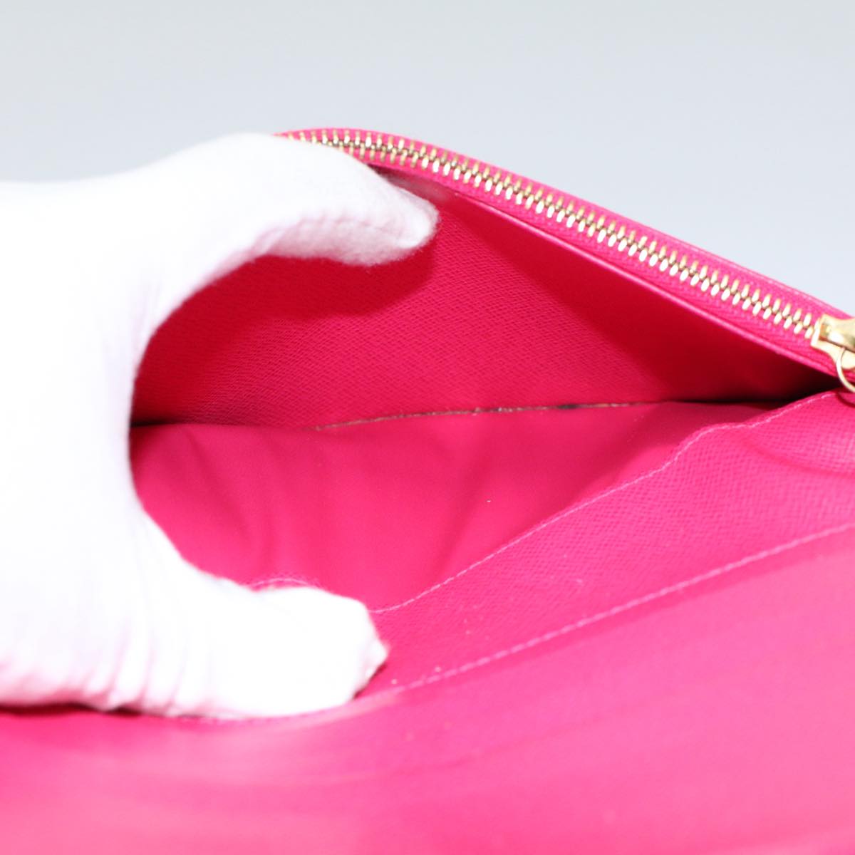 LOUIS VUITTON Monogram Portefeuille Insolite Long Wallet Pink M60249 ep2039