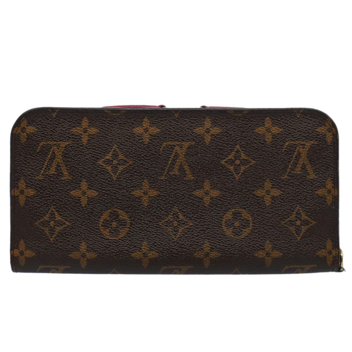 LOUIS VUITTON Monogram Portefeuille Insolite Long Wallet Pink M60249 ep2039