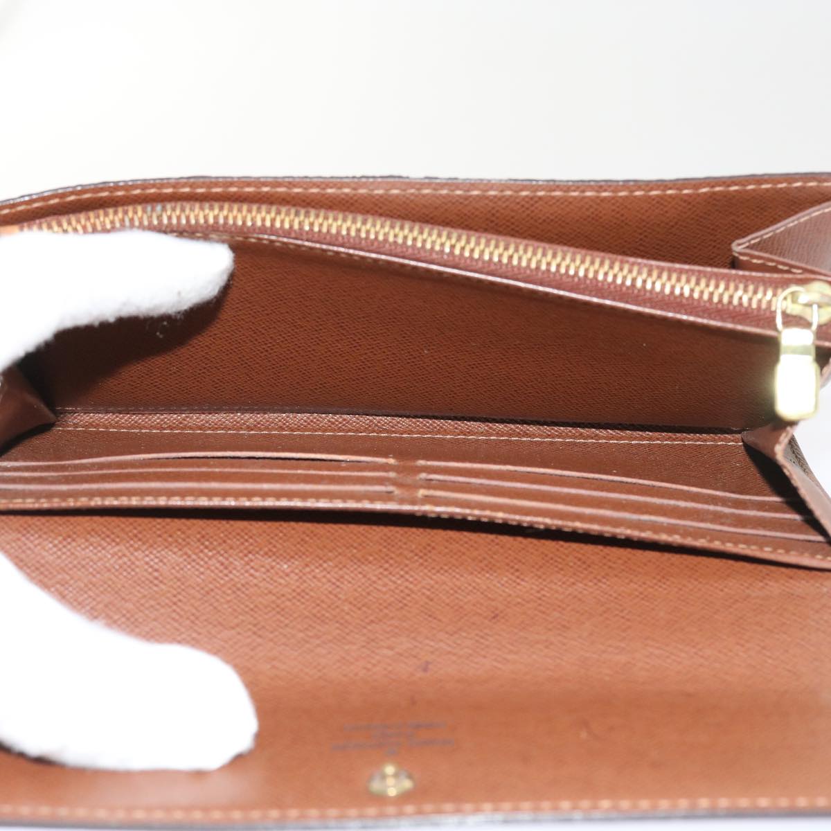 LOUIS VUITTON Monogram Portefeuille Sarah Long Wallet M60531 LV ep2044