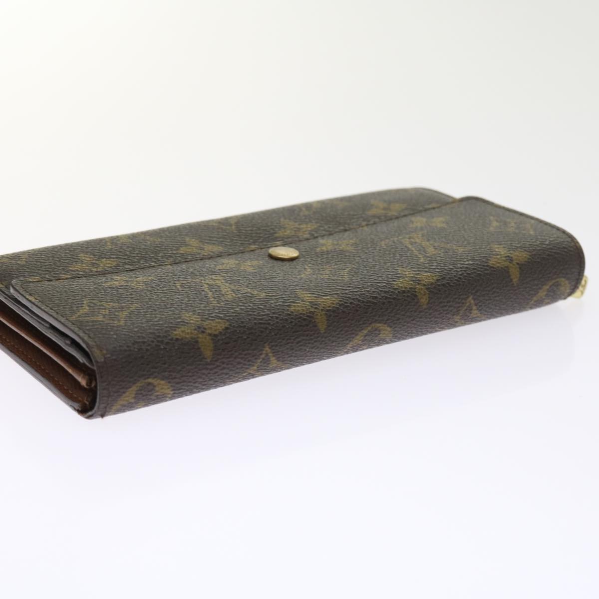 LOUIS VUITTON Monogram Portefeuille Sarah Long Wallet M60531 LV ep2044