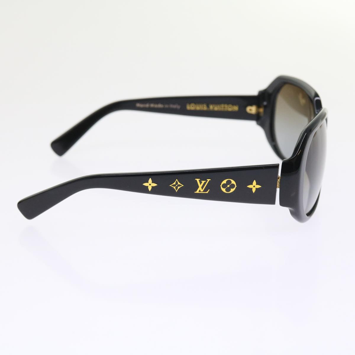 LOUIS VUITTON Monogram Empreinte Giant Sunglasses Black LV ep2048