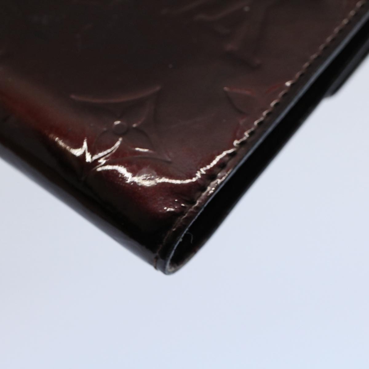 LOUIS VUITTON Monogram Vernis Portefeuille Koala Amarante M93520 LV ep2049