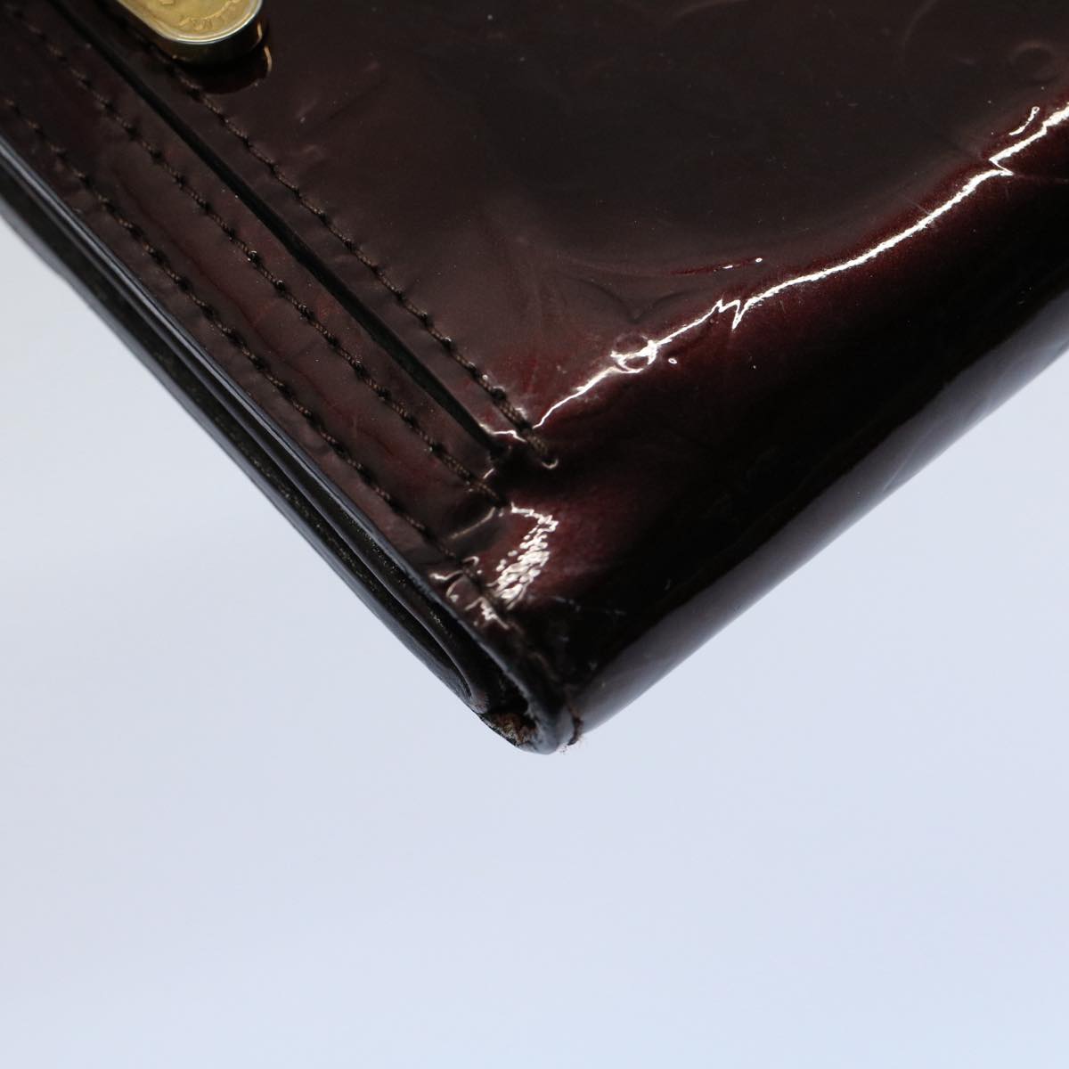 LOUIS VUITTON Monogram Vernis Portefeuille Koala Amarante M93520 LV ep2049