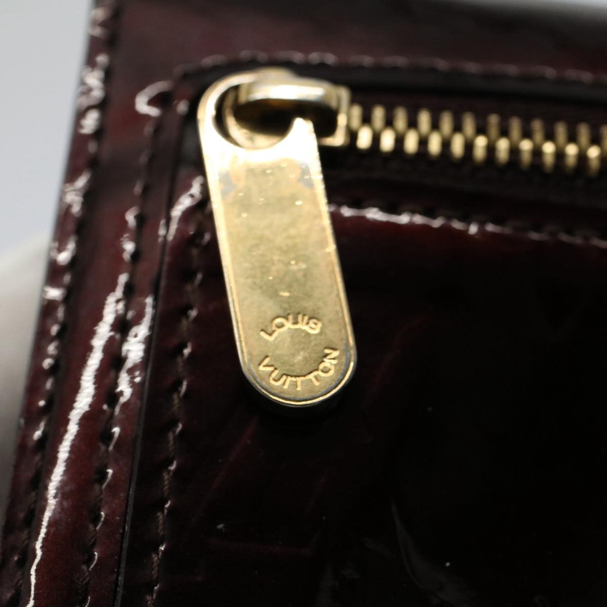 LOUIS VUITTON Monogram Vernis Portefeuille Koala Amarante M93520 LV ep2049