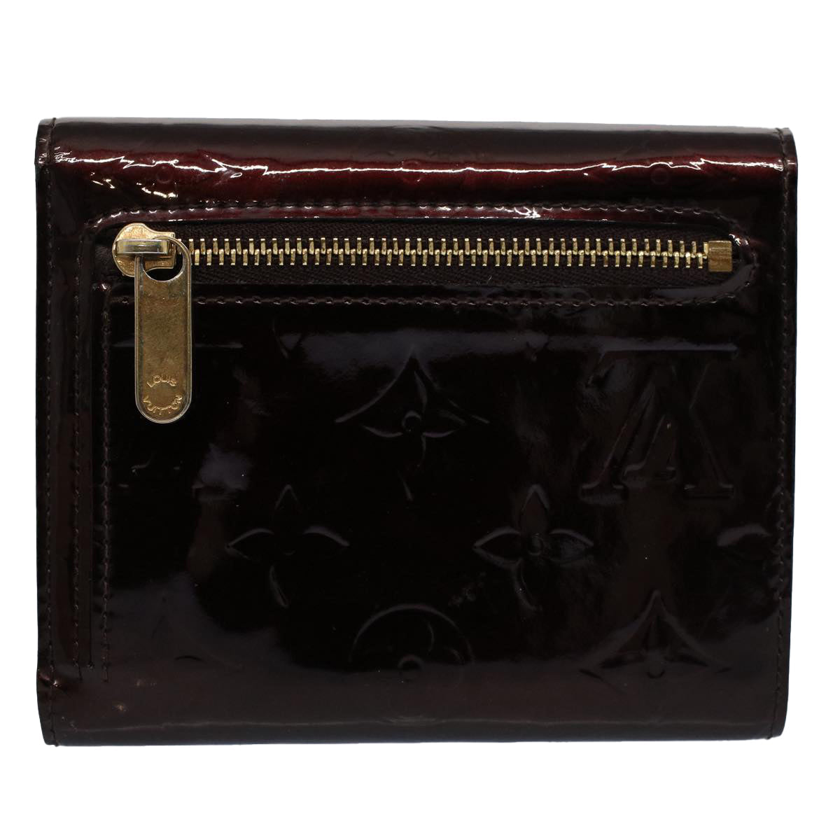 LOUIS VUITTON Monogram Vernis Portefeuille Koala Amarante M93520 LV ep2049
