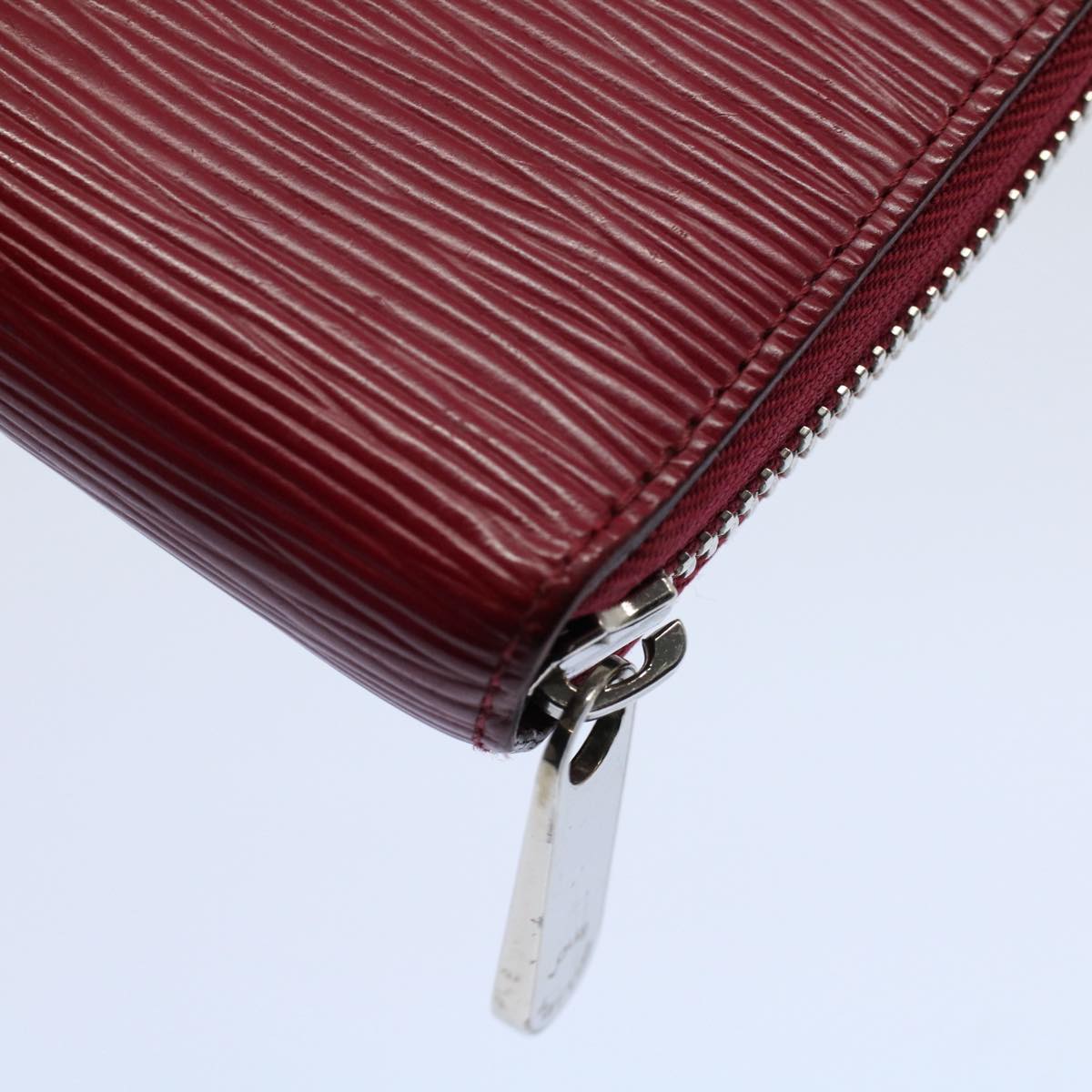 LOUIS VUITTON Epi Zippy Wallet Long Wallet Fuchsia Pink M60305 LV ep2050