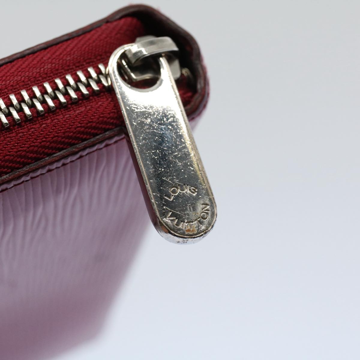 LOUIS VUITTON Epi Zippy Wallet Long Wallet Fuchsia Pink M60305 LV ep2050