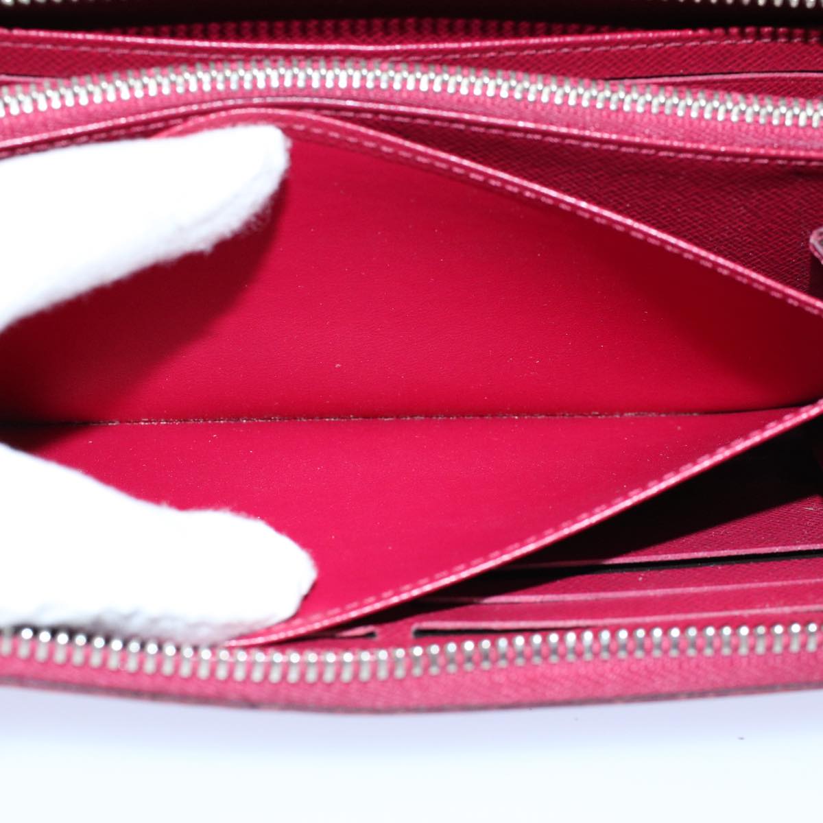 LOUIS VUITTON Epi Zippy Wallet Long Wallet Fuchsia Pink M60305 LV ep2050