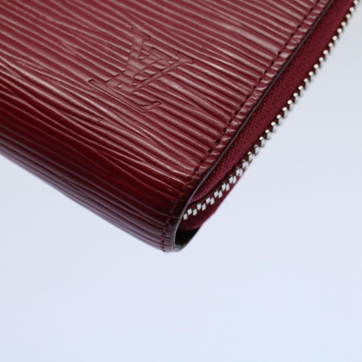 LOUIS VUITTON Epi Zippy Wallet Long Wallet Fuchsia Pink M60305 LV ep2050