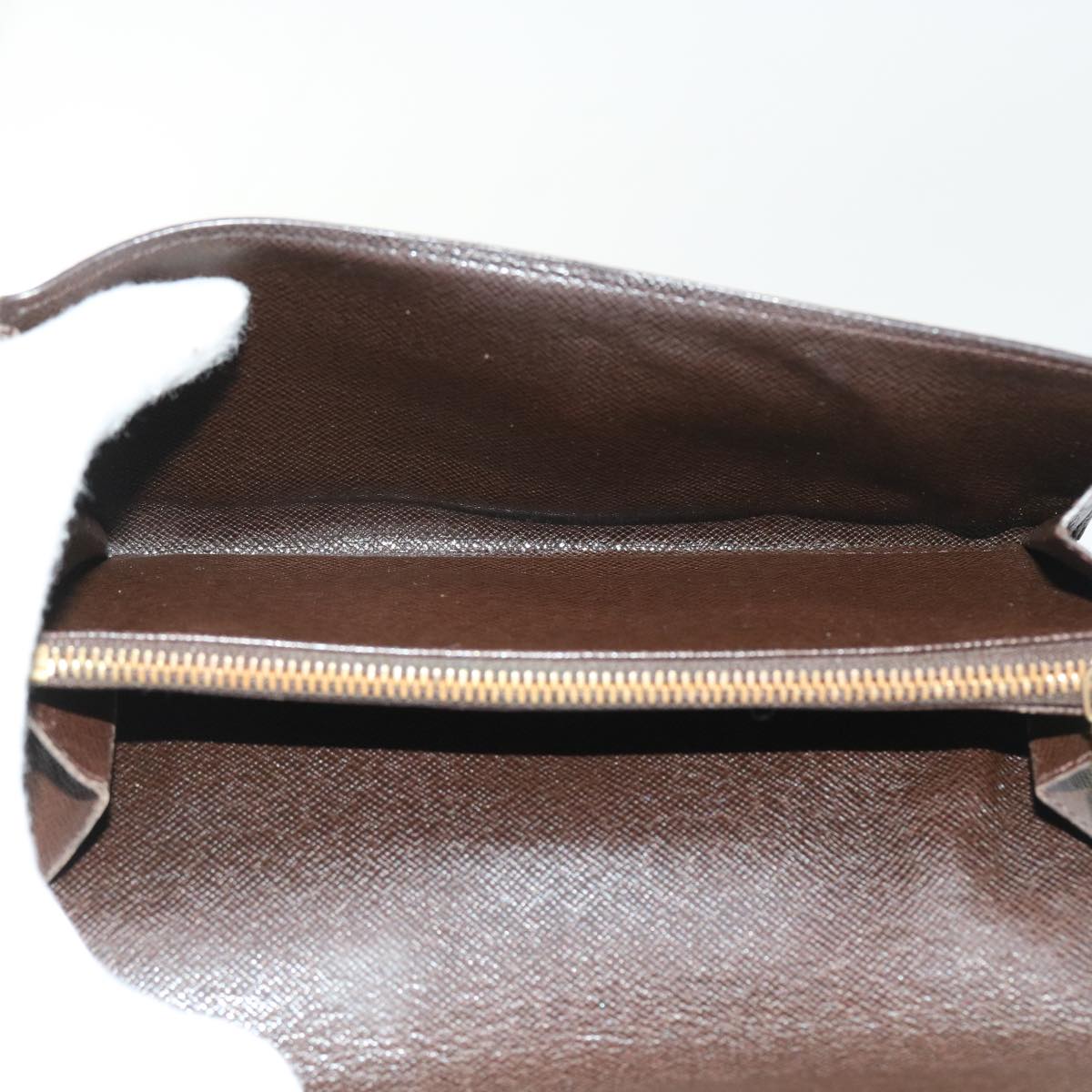 LOUIS VUITTON Damier Ebene Portefeuille Sarah Long Wallet N61734 LV ep2051