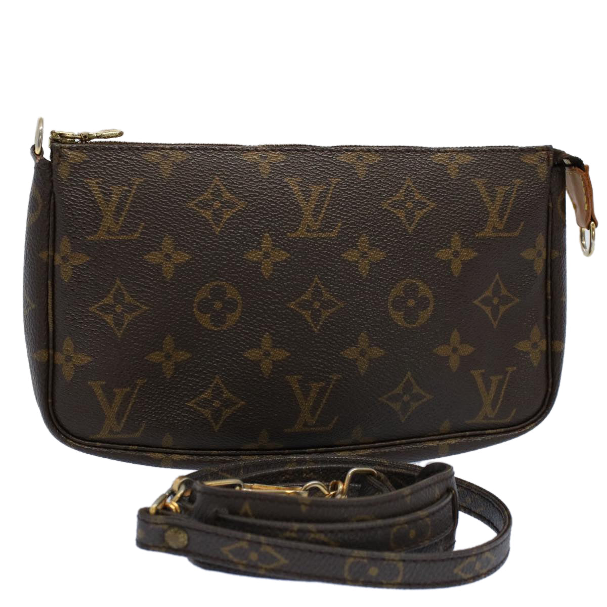 LOUIS VUITTON Monogram Pochette Accessoires Pouch M51980 LV ep2060