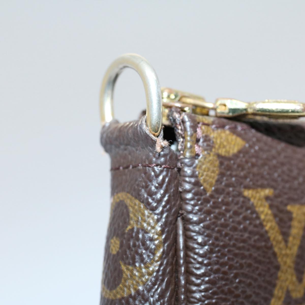 LOUIS VUITTON Monogram Pochette Accessoires Pouch M51980 LV ep2060