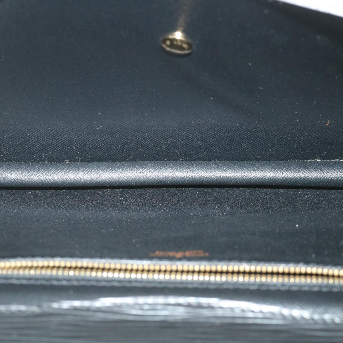 LOUIS VUITTON Epi Montaigne 27 Clutch Bag Black M52652 LV ep2068
