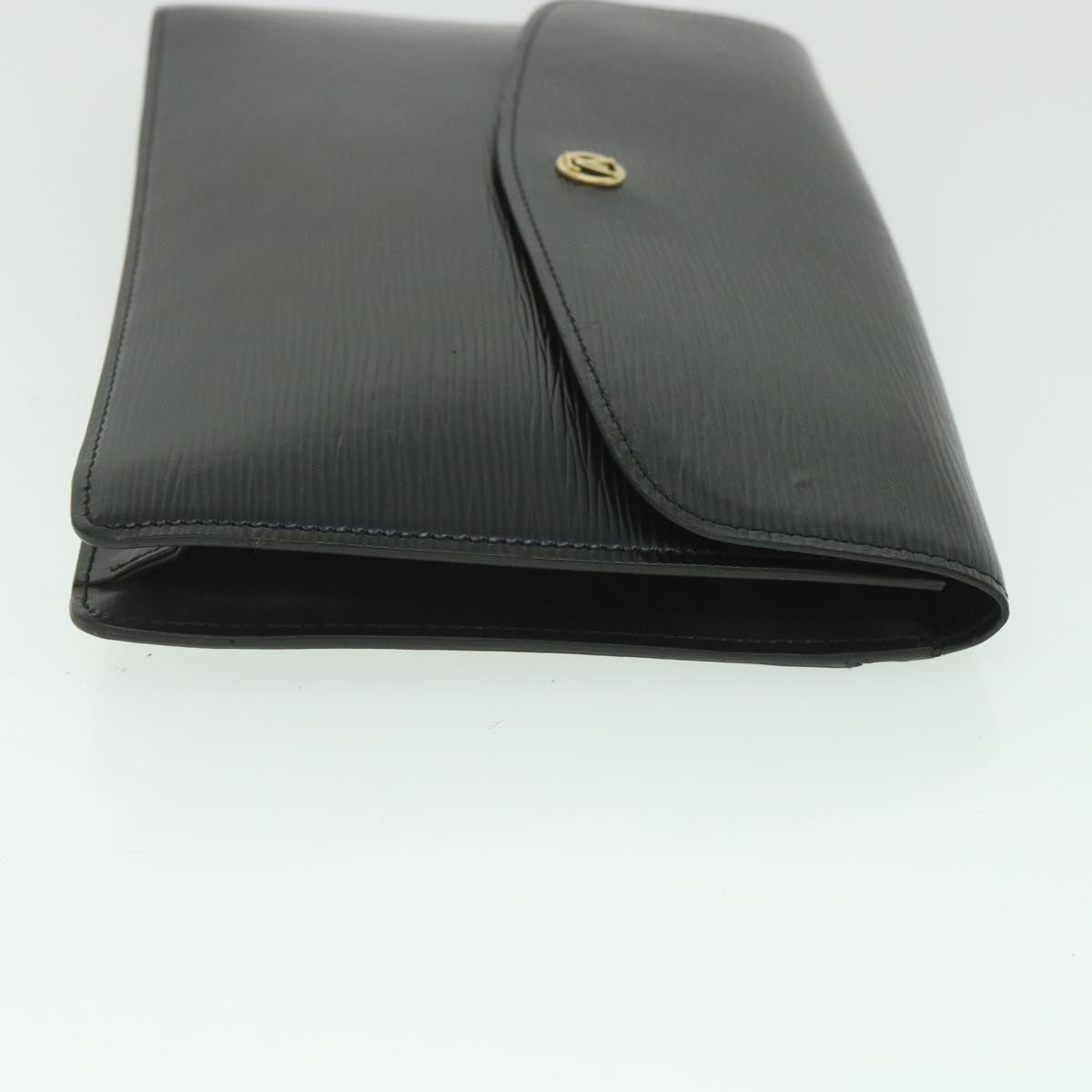 LOUIS VUITTON Epi Montaigne 27 Clutch Bag Black M52652 LV ep2068