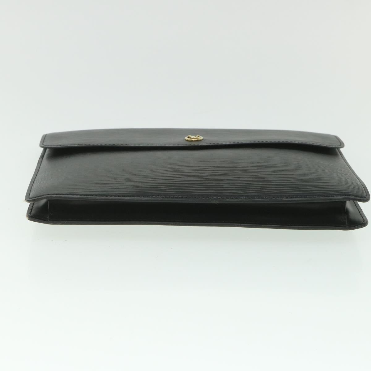 LOUIS VUITTON Epi Montaigne 27 Clutch Bag Black M52652 LV ep2068