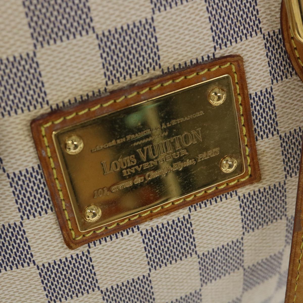LOUIS VUITTON Damier Azur Hampstead PM Tote Bag N51207 LV ep2070