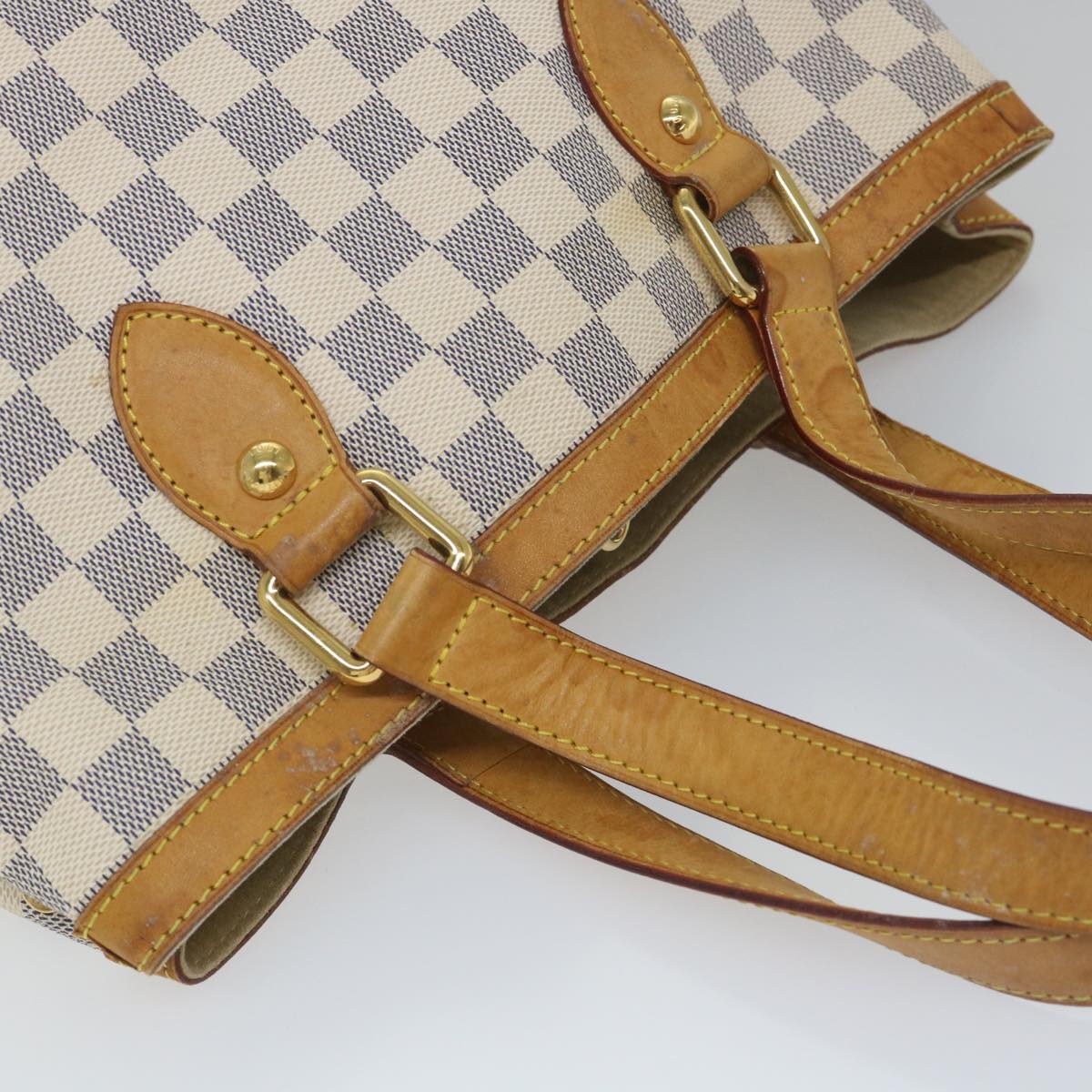 LOUIS VUITTON Damier Azur Hampstead PM Tote Bag N51207 LV ep2070