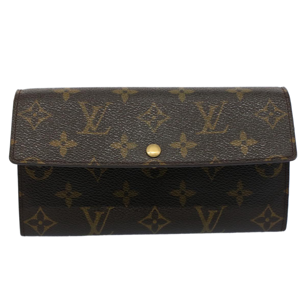 LOUIS VUITTON Monogram Portefeuille Sarah Long Wallet M60531 LV ep2074