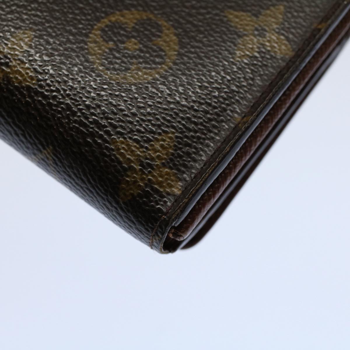 LOUIS VUITTON Monogram Porte Monnaie Zip Long Wallet M61727 LV ep2076