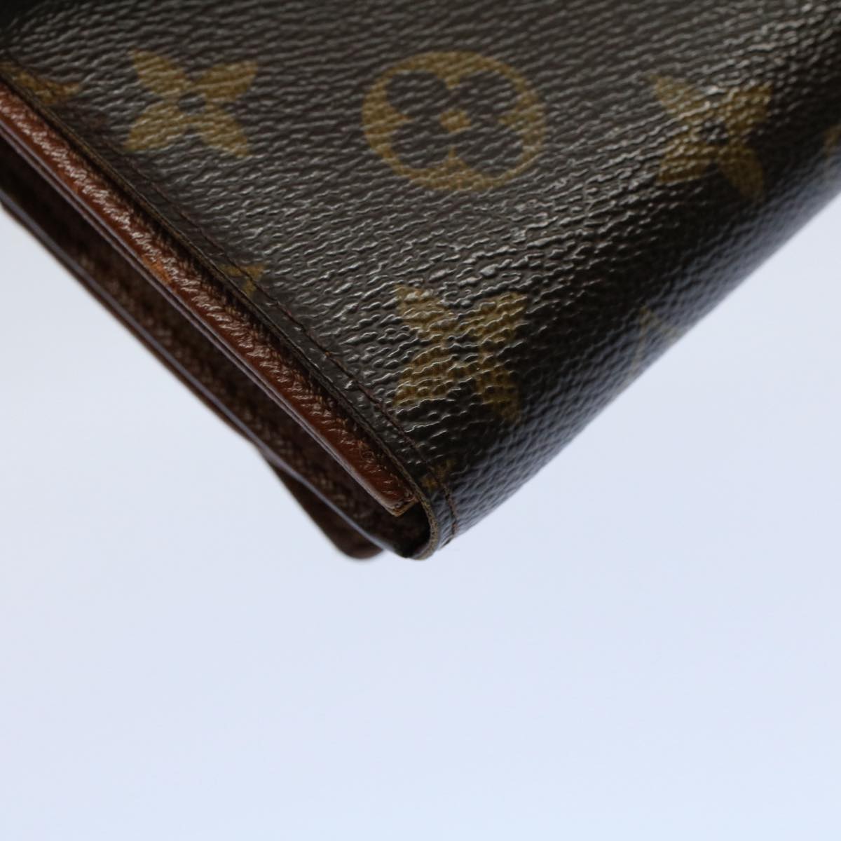 LOUIS VUITTON Monogram Porte Monnaie Zip Long Wallet M61727 LV ep2076