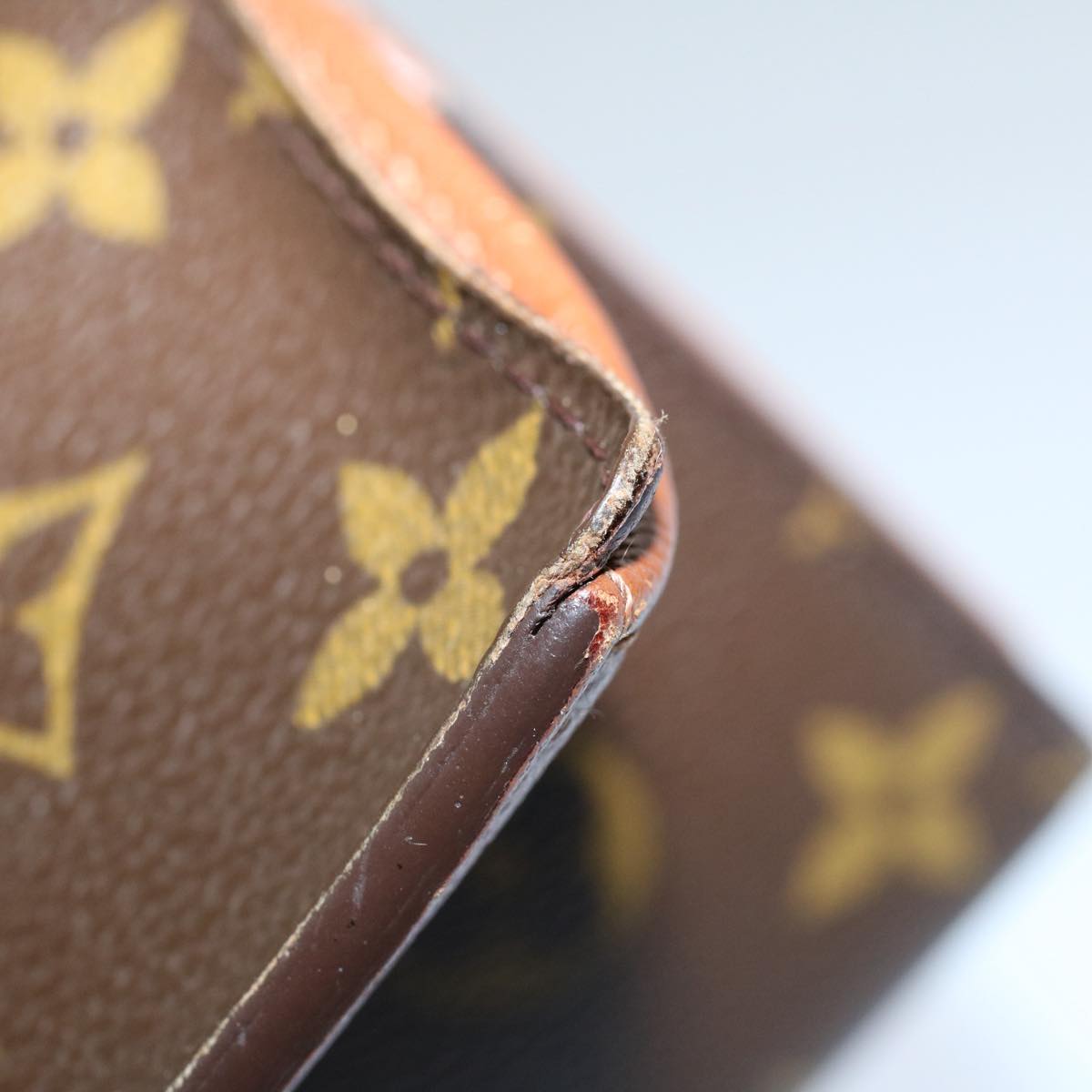 LOUIS VUITTON Monogram Porte Monnaie Zip Long Wallet M61727 LV ep2076