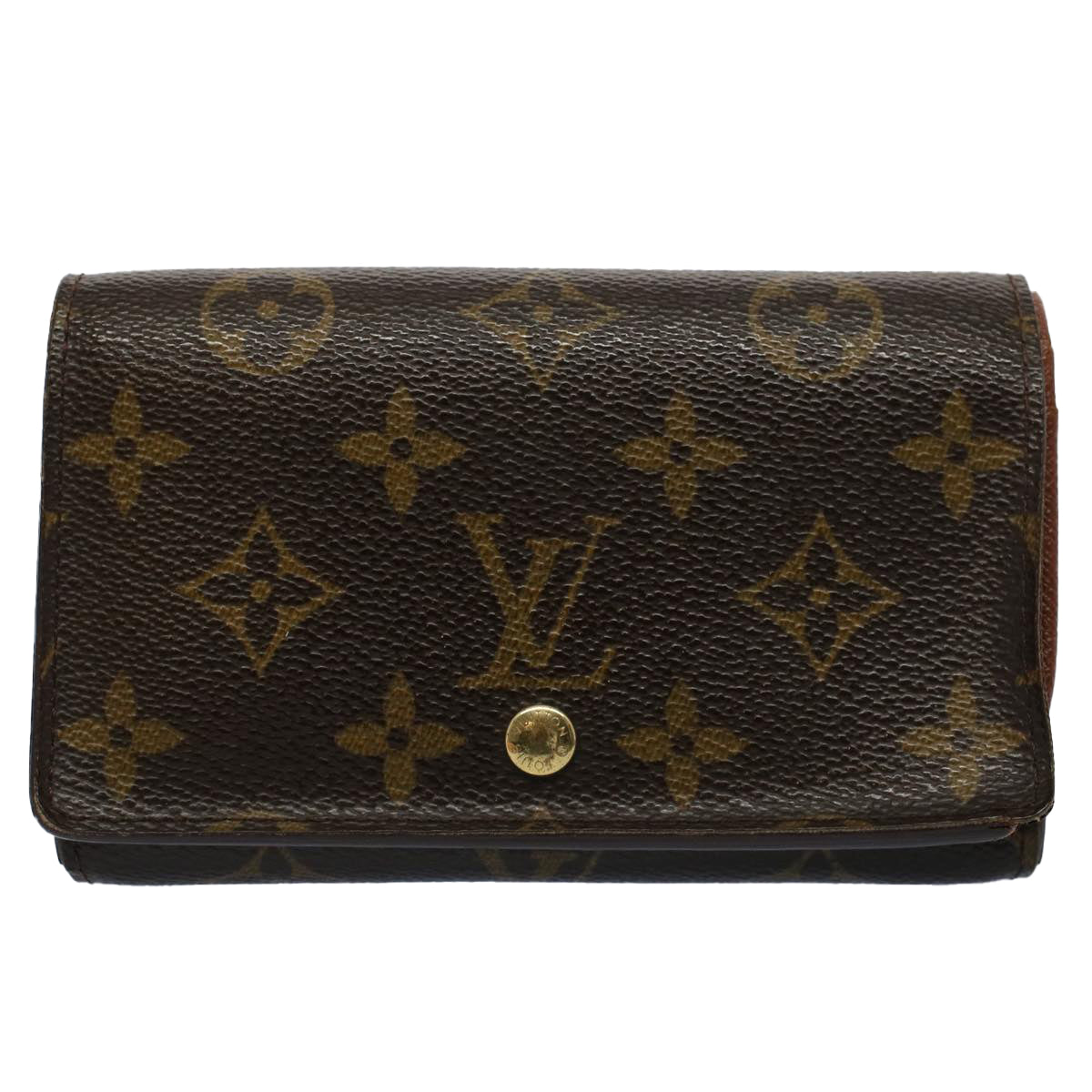 LOUIS VUITTON Monogram Porte Monnaie Zip Long Wallet M61727 LV ep2076
