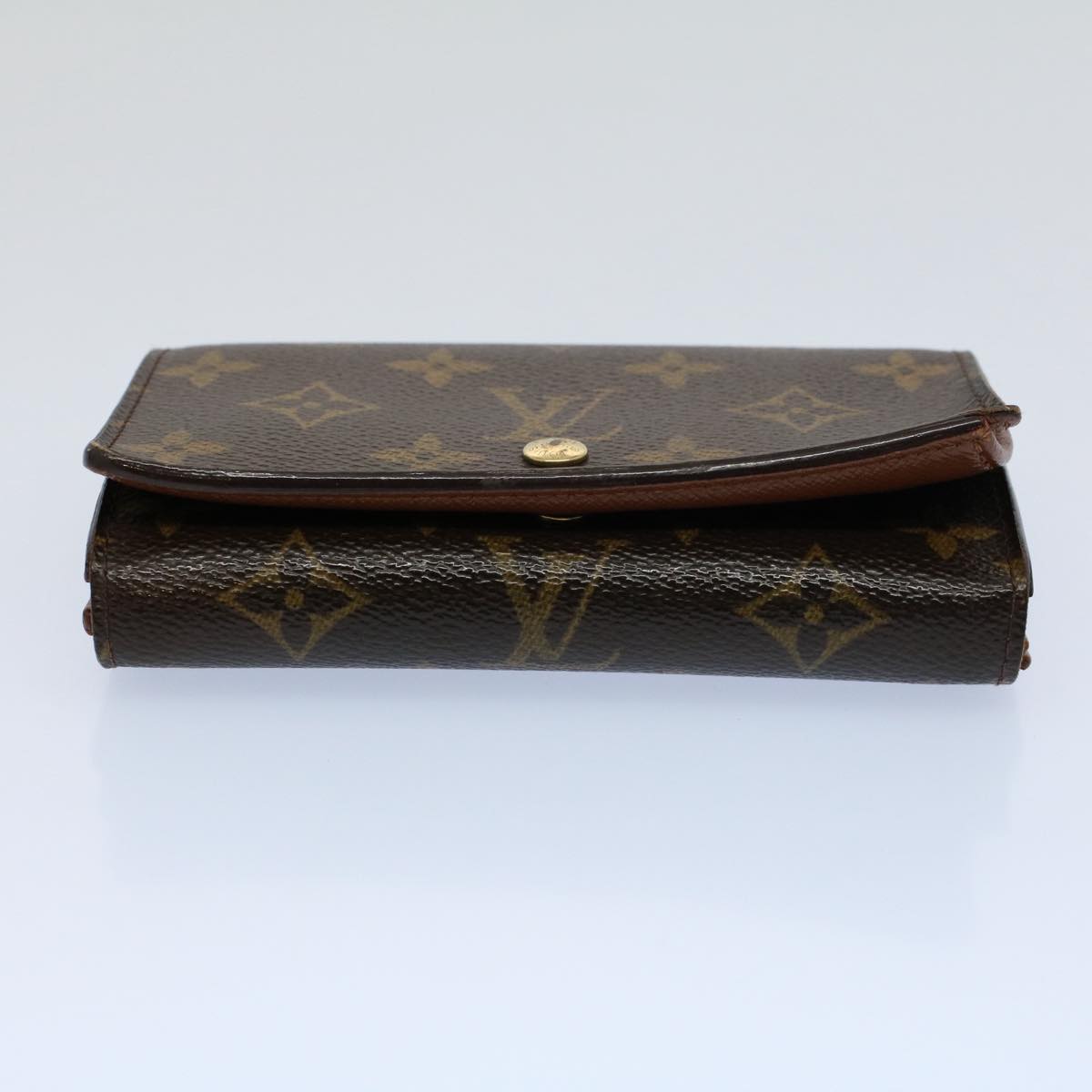 LOUIS VUITTON Monogram Porte Monnaie Zip Long Wallet M61727 LV ep2076
