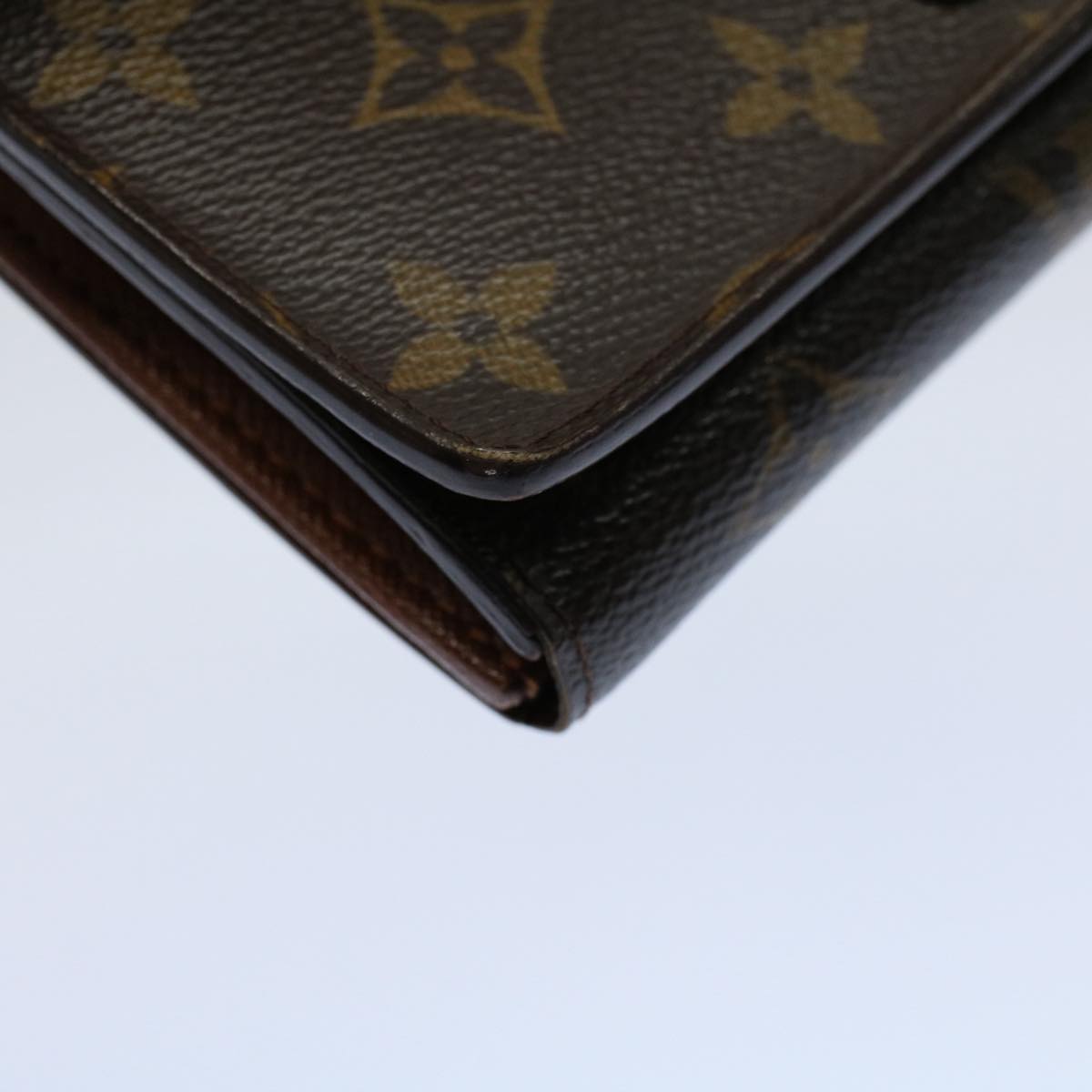 LOUIS VUITTON Monogram Porte Monnaie Zip Long Wallet M61727 LV ep2076