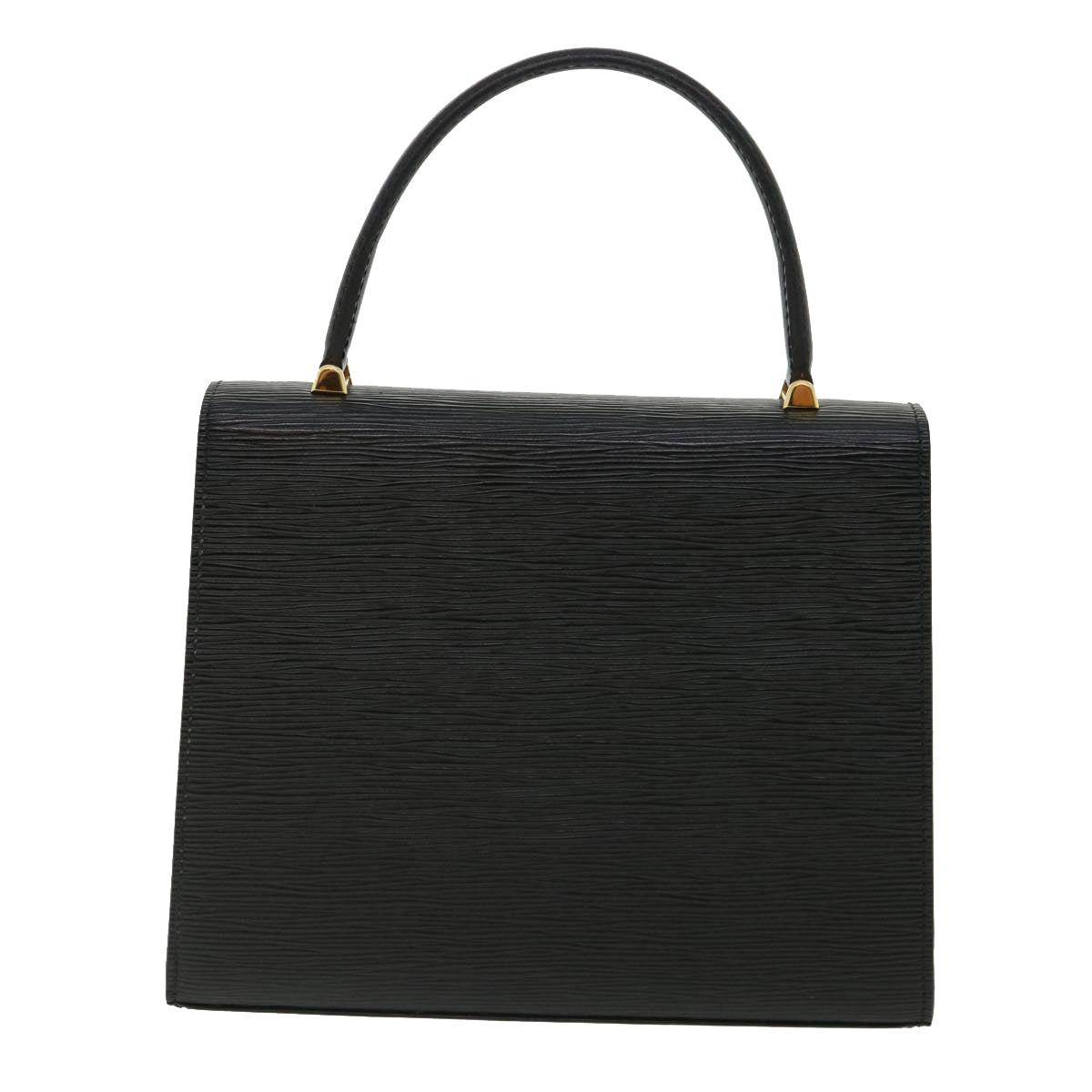 LOUIS VUITTON Epi Marzeleb Hand Bag Black LV ep221
