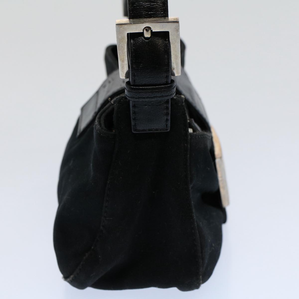 Luxury FendiMamma Baguette Shoulder Bag Nylon Black 2355 26723 009ep2357