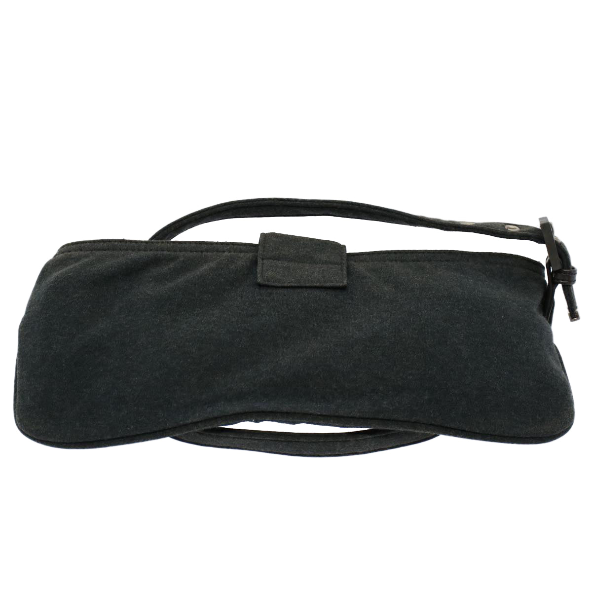 Luxury FendiMamma Baguette Shoulder Bag Cotton Gray 2354 26685 099ep2430