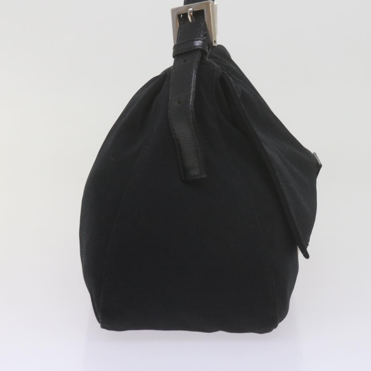 Luxury FendiMamma Baguette Shoulder Bag Nylon Black 2308 26325 008ep2543