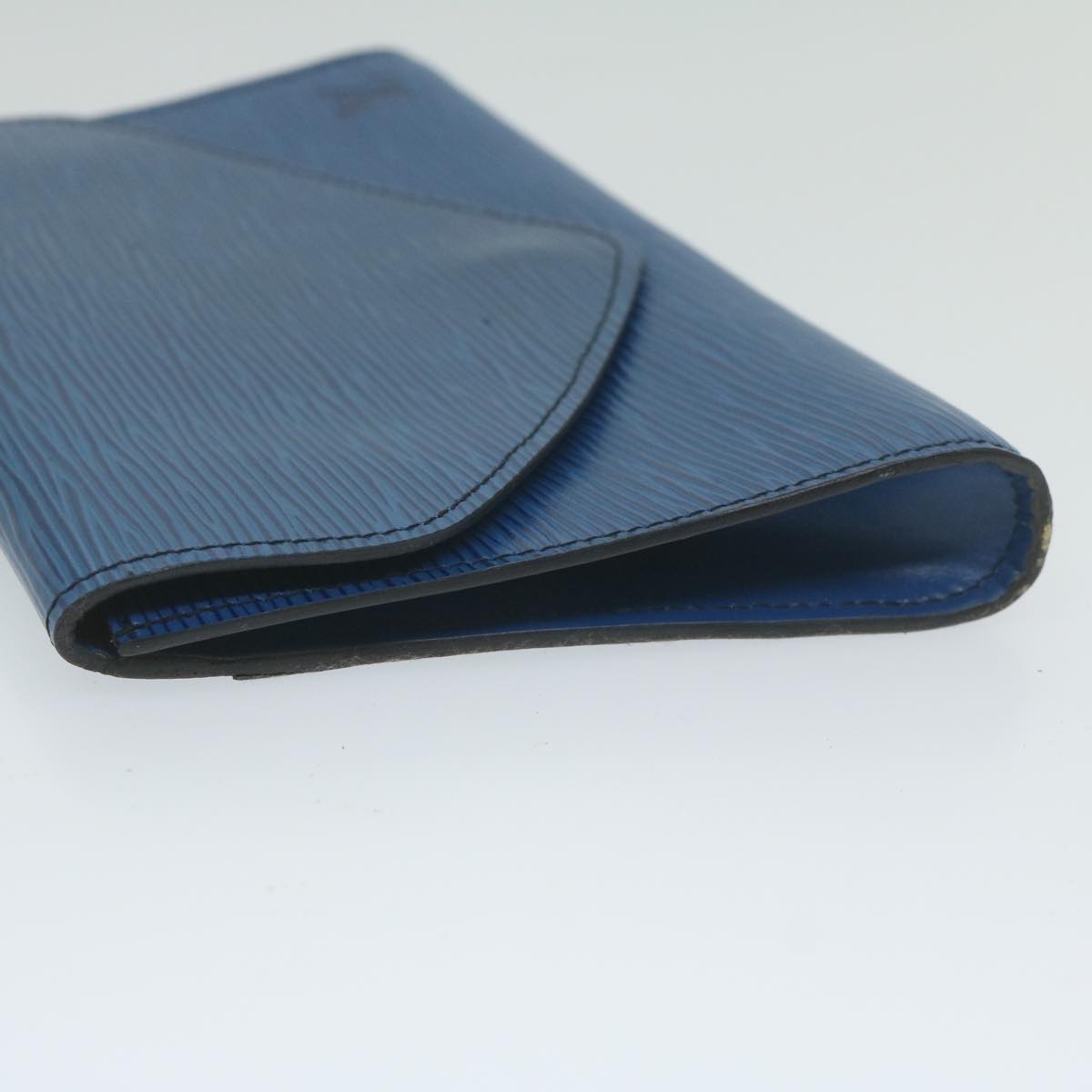 LOUIS VUITTON Epi Art Deco Clutch Bag Blue M52635 LV ep2564