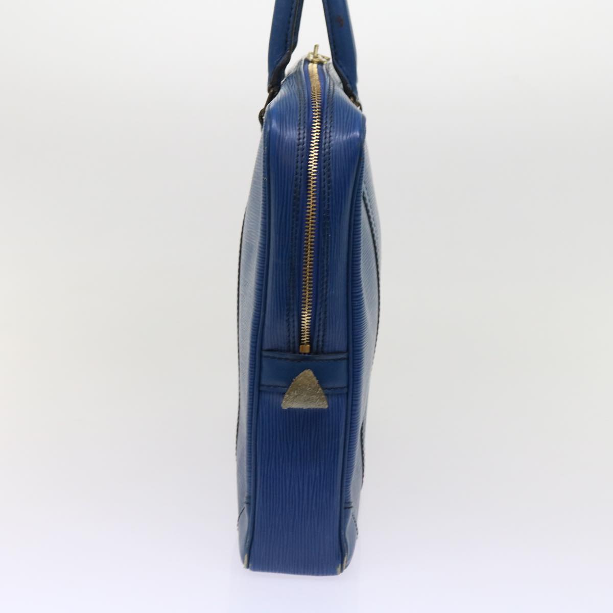 LOUIS VUITTON Epi Porte Documents Voyage Business Bag Blue M54475 ep2591