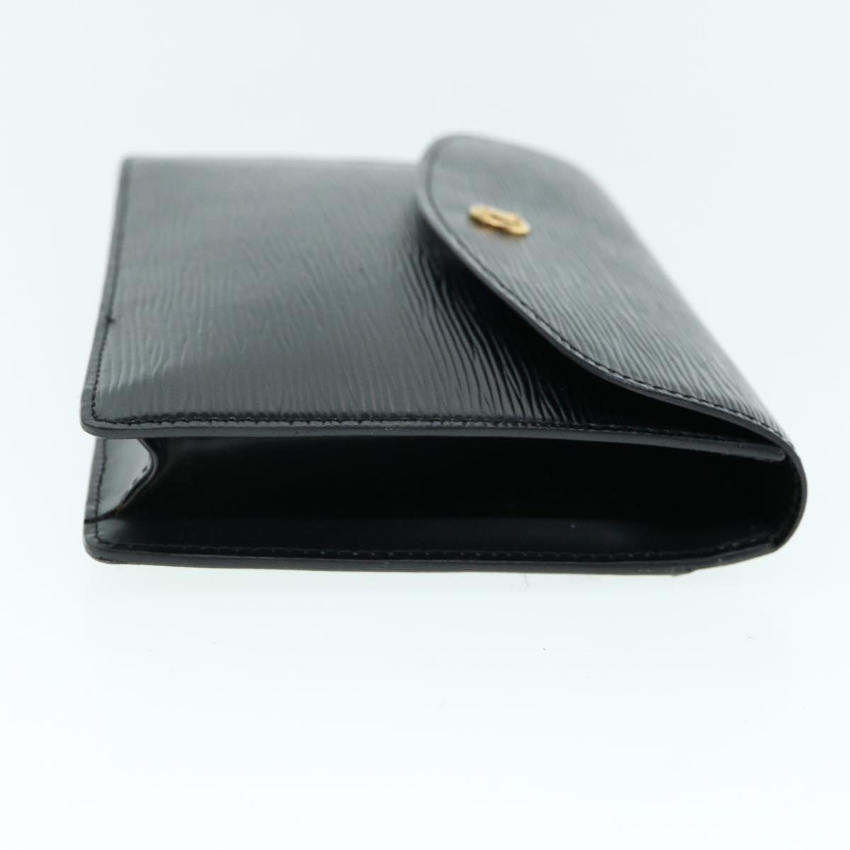 LOUIS VUITTON Epi Montaigne 23 Clutch Bag Black M52662 LV ep2596