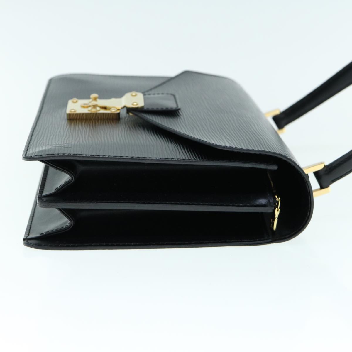 LOUIS VUITTON Epi Malesherbes Hand Bag Black M52372 LV ep2608
