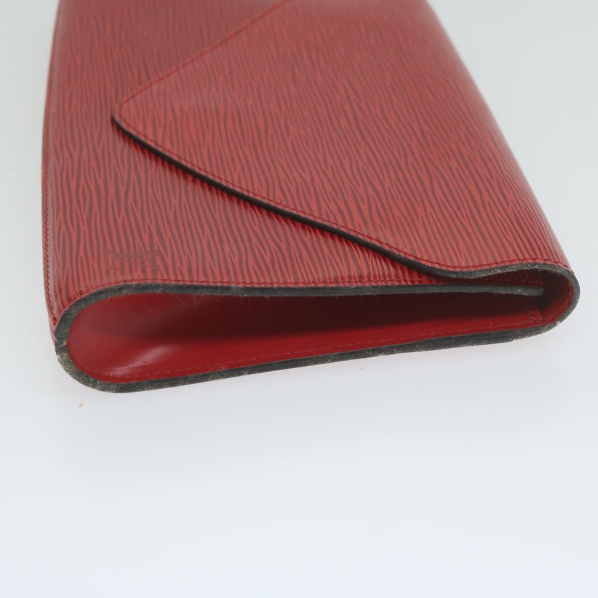 LOUIS VUITTON Epi Art Deco Clutch Bag Red M52637 LV ep2663