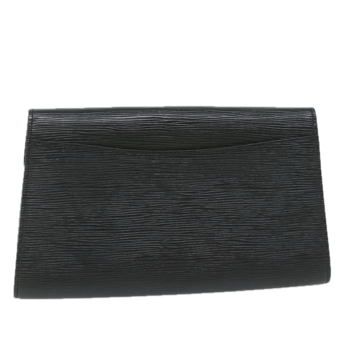 LOUIS VUITTON Epi Art Deco Clutch Bag Black M52632 LV ep2666
