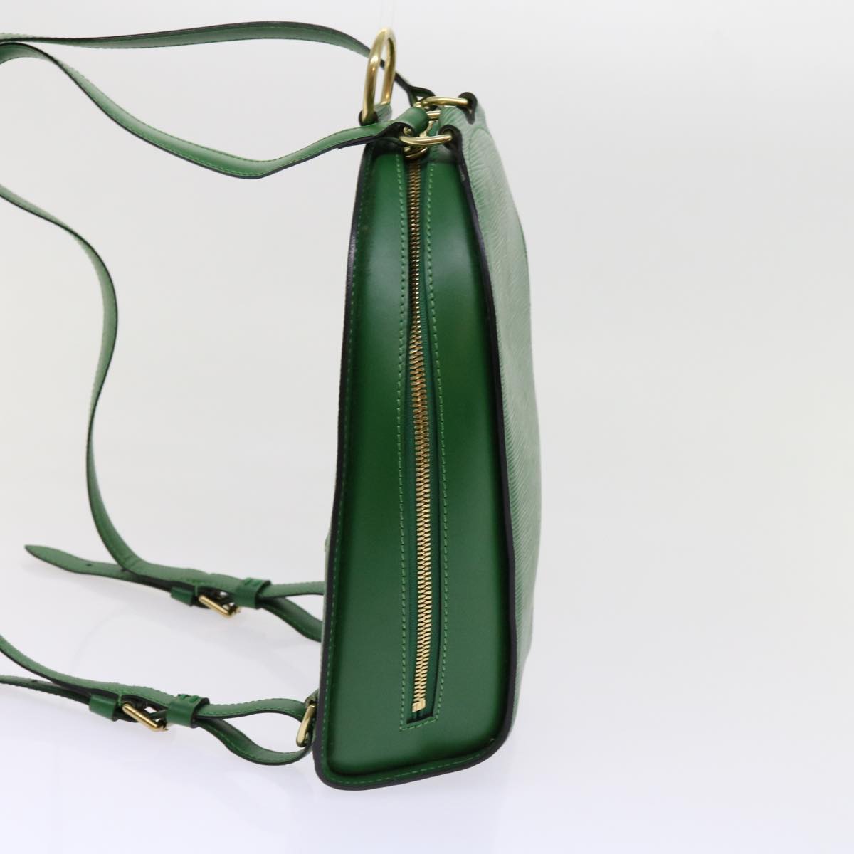 LOUIS VUITTON Epi Mabillon Backpack Green M52234 LV ep2673