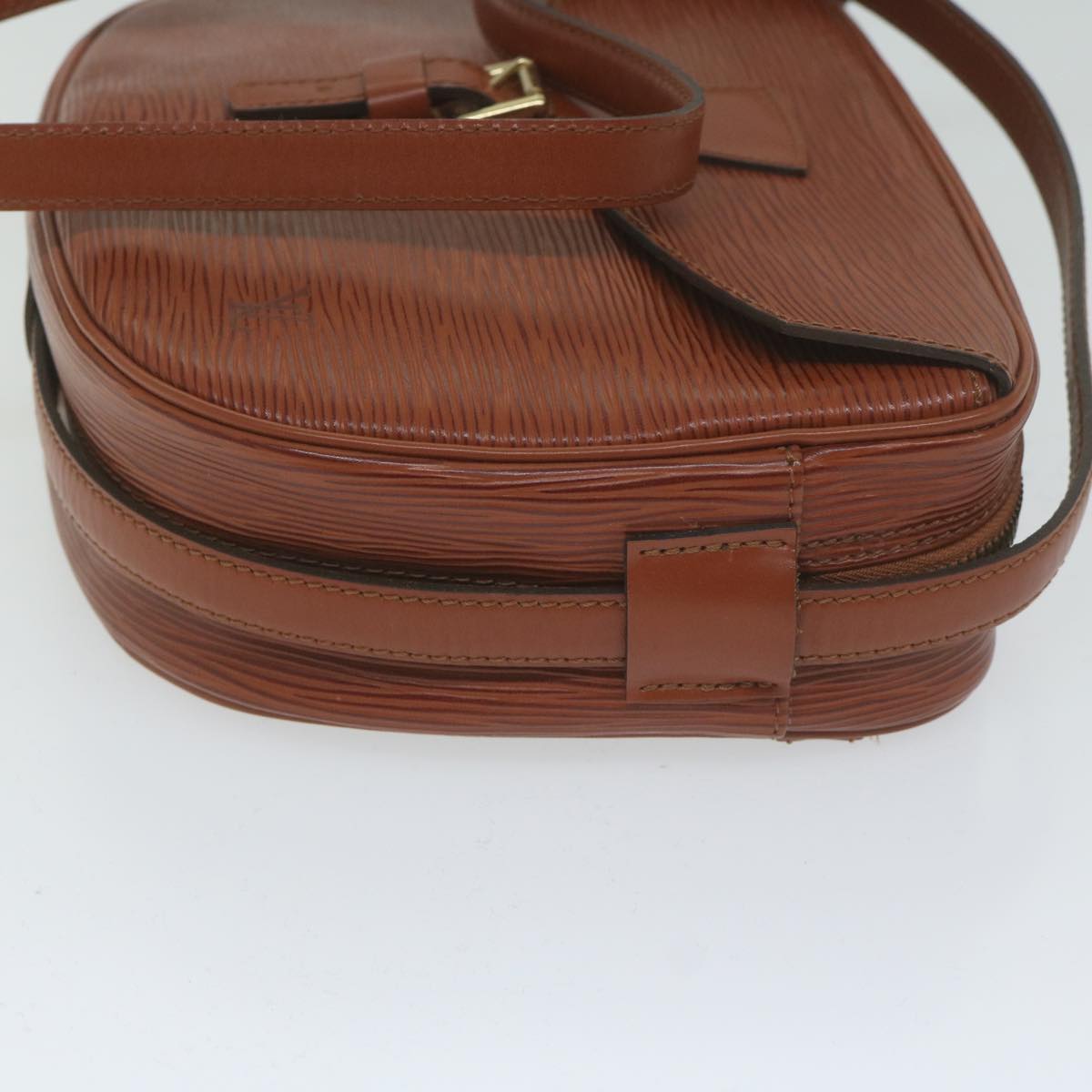 LOUIS VUITTON Epi Jeune Fille MM Shoulder Bag Brown M52153 LV ep2697