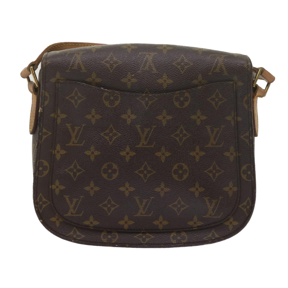 LOUIS VUITTON Monogram Saint Cloud GM Shoulder Bag M51242 LV ep2716