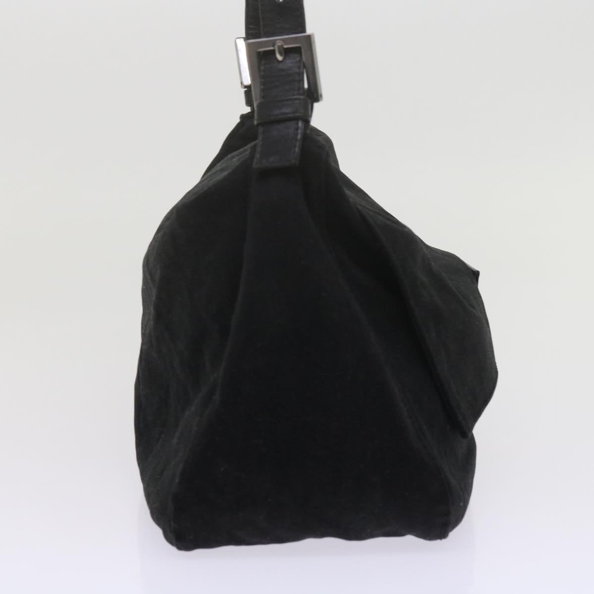 Luxury FendiMamma Baguette Shoulder Bag Nylon Black 2305 26325 079ep2730