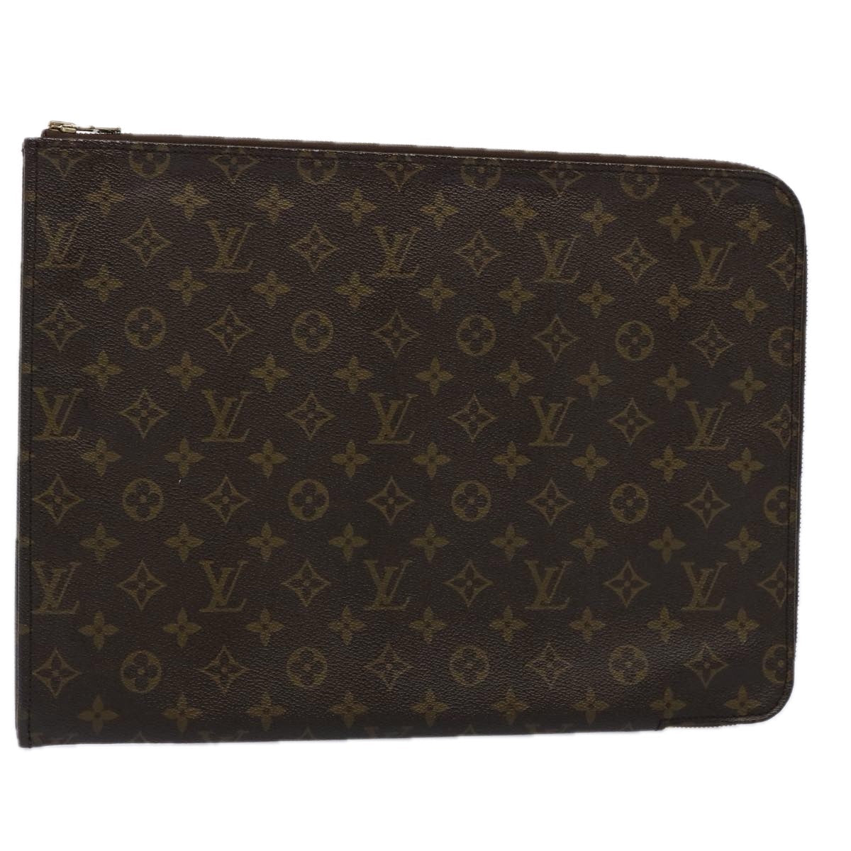 LOUIS VUITTON Monogram Poche Document Briefcase M53400 LV ep2734