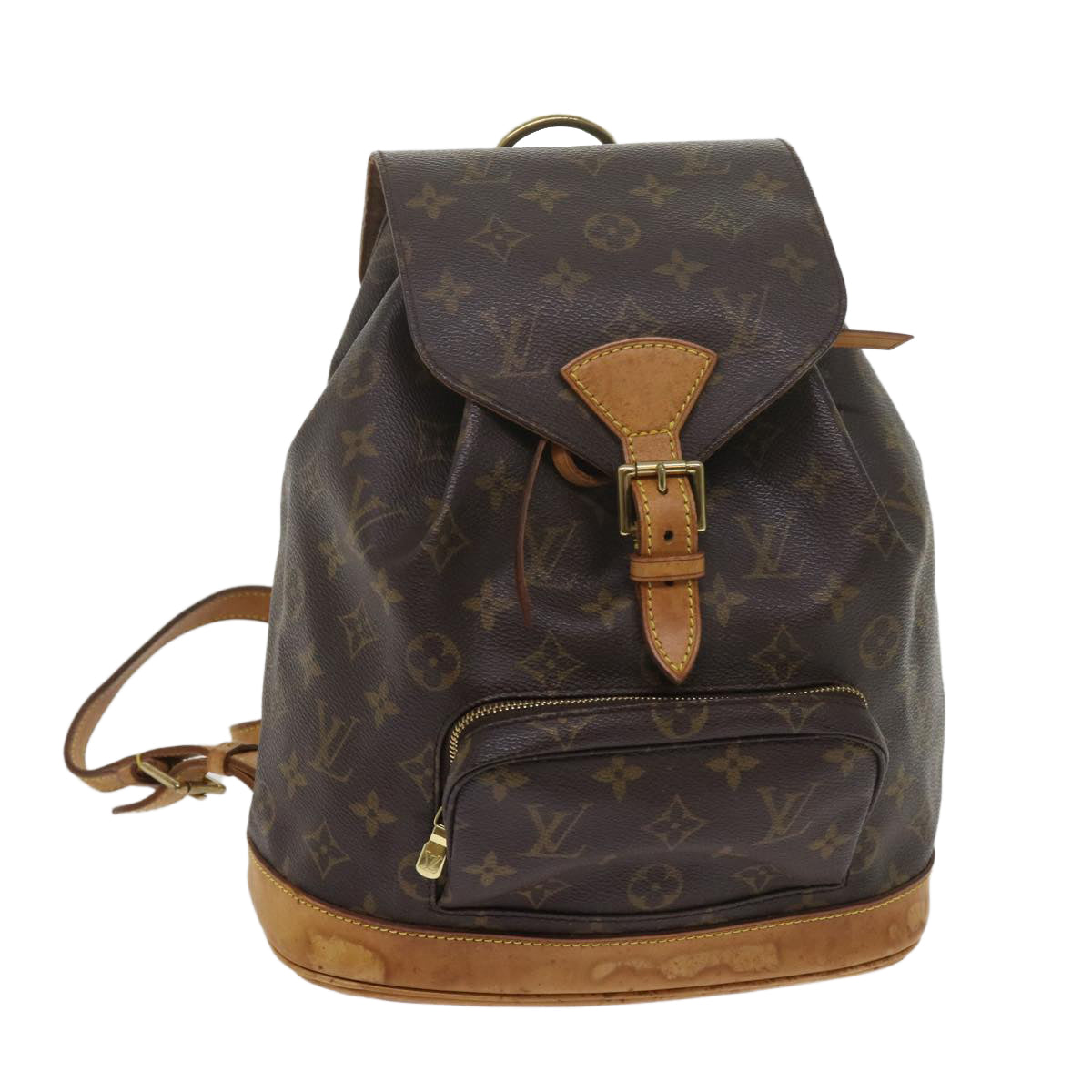 LOUIS VUITTON Monogram Montsouris MM Backpack M51136 LV ep2758