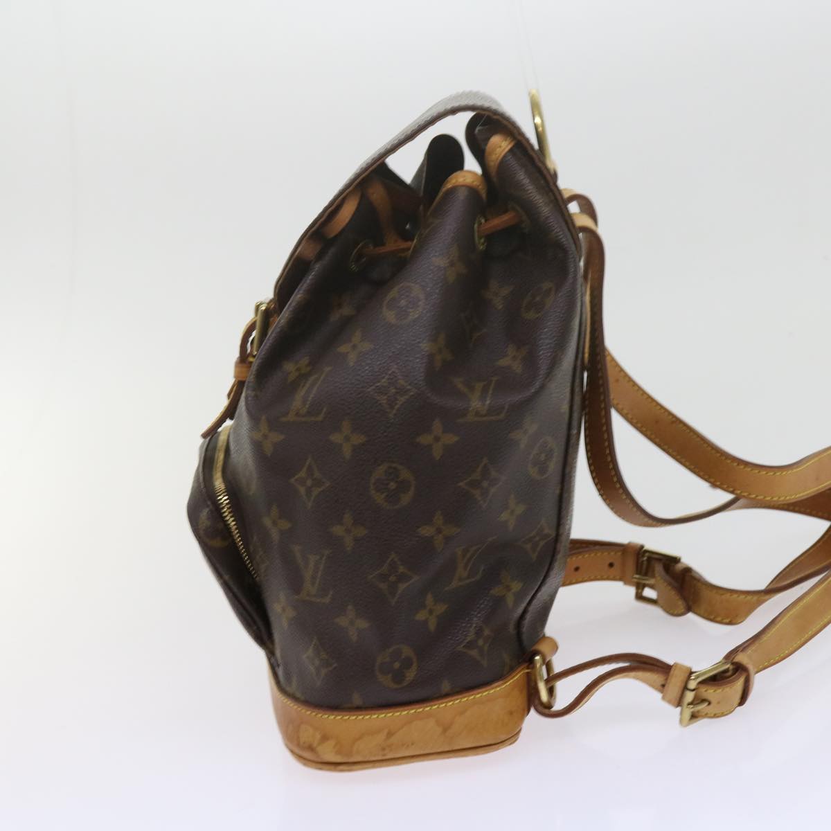 LOUIS VUITTON Monogram Montsouris MM Backpack M51136 LV ep2758