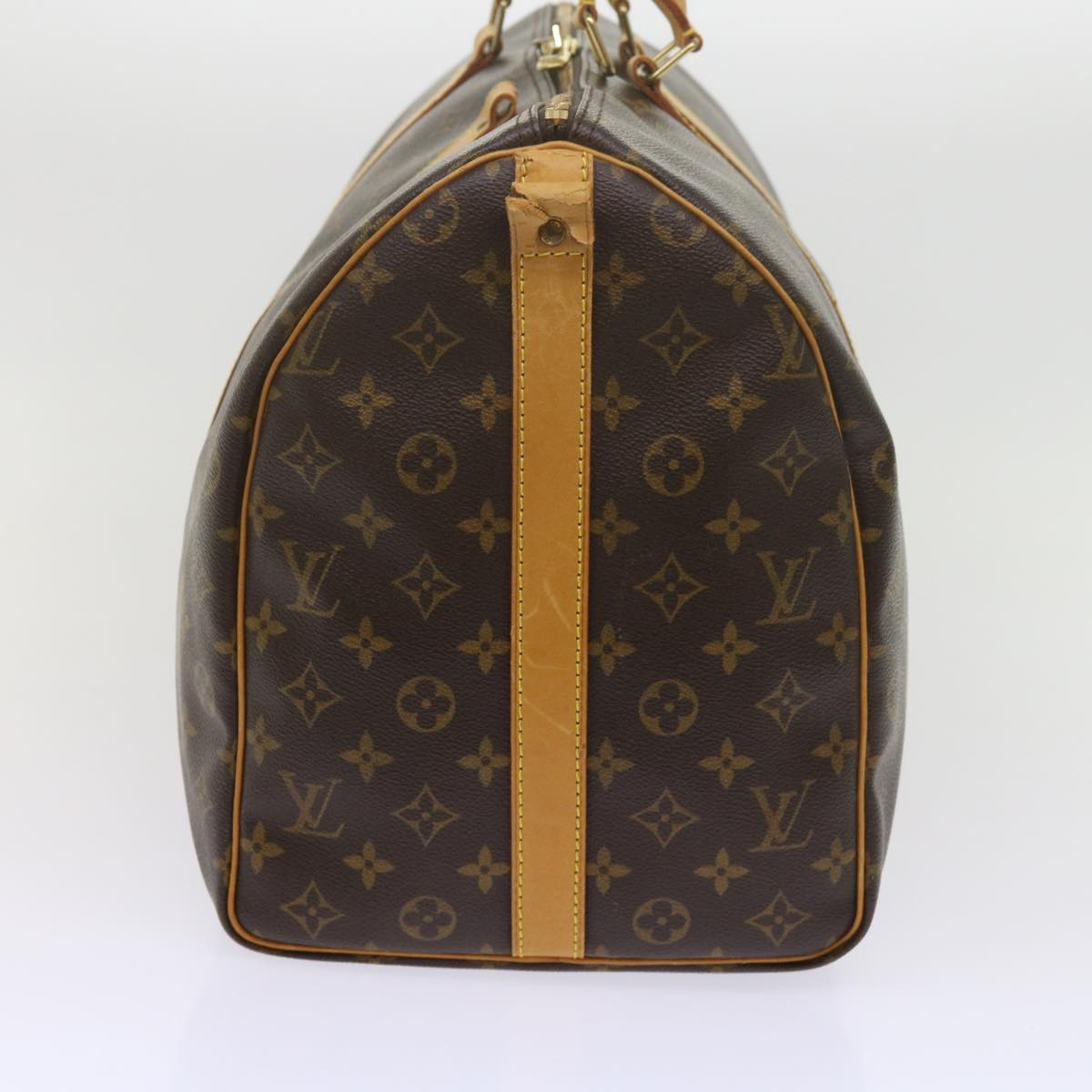 LOUIS VUITTON Monogram Keepall Bandouliere 50 Boston Bag M41416 LV ep2759