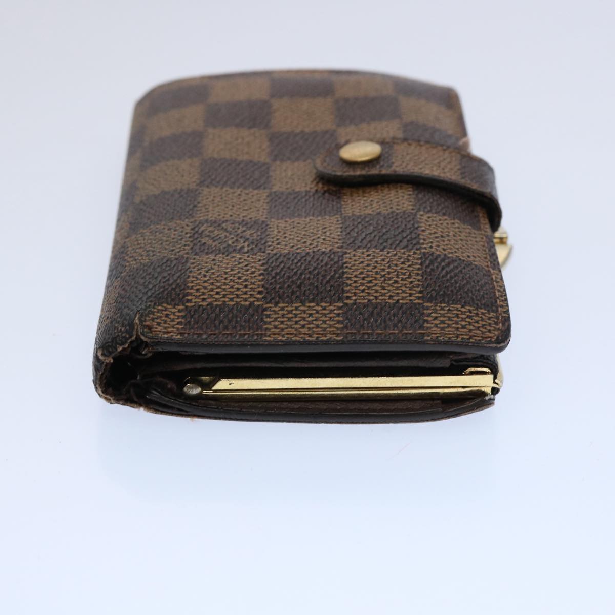 LOUIS VUITTON Damier Ebene Porte Monnaie Billets Viennois N61664 LV ep2779
