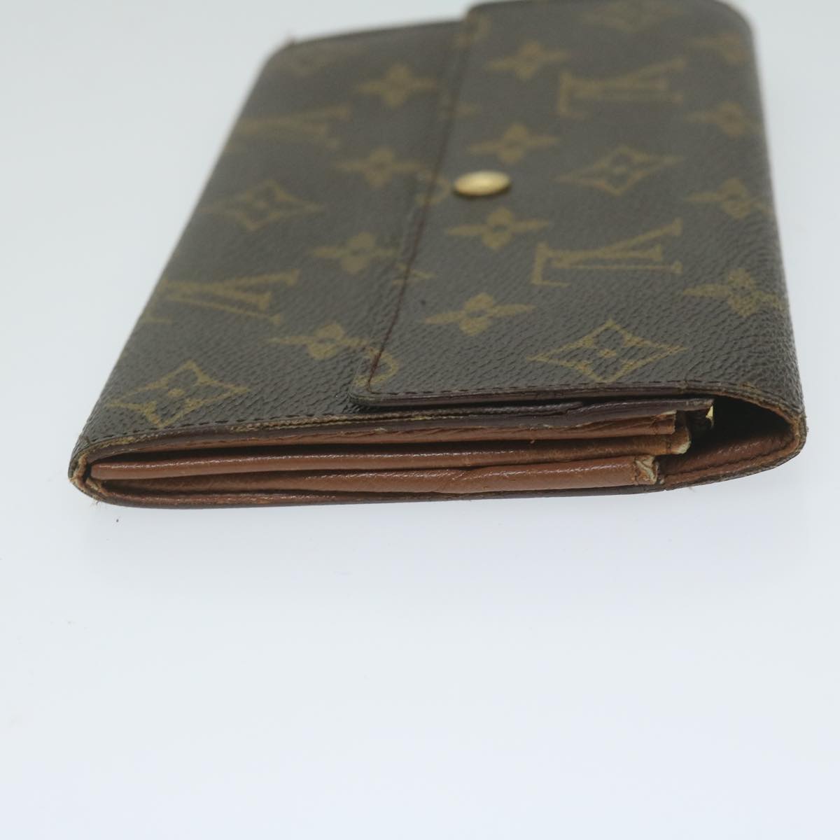 LOUIS VUITTON Monogram Pochette Porte Monnaie Credit Wallet M61725 ep2781