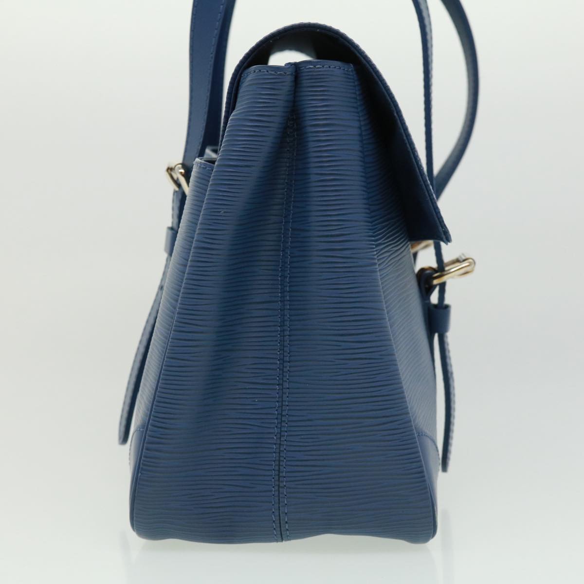 LOUIS VUITTON Epi Segur MM Shoulder Bag Blue Myrtille M5886G LV ep285