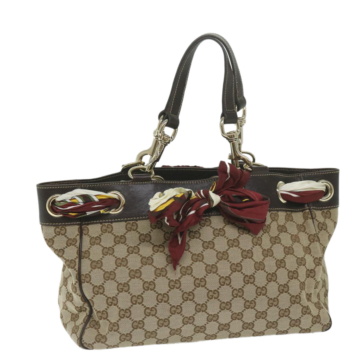 GUCCI GG Canvas Tote Bag Beige 162879  ep2921